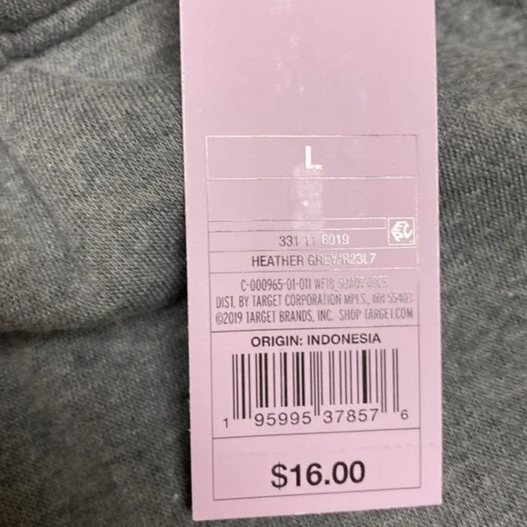 Grey shorts size l tee shirt material. $6 each. I have 24 of them - Picture 4 of 4